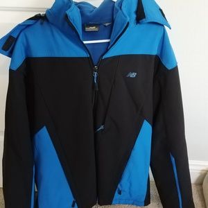 New Balance mens Large Ski Jacket waterproof